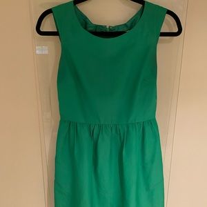 J Crew Green Dress